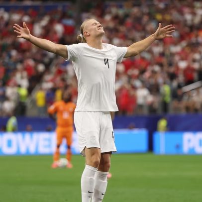 Haaland marca no finalzinho e Noruega será o adversário do Brasil nas oitavas