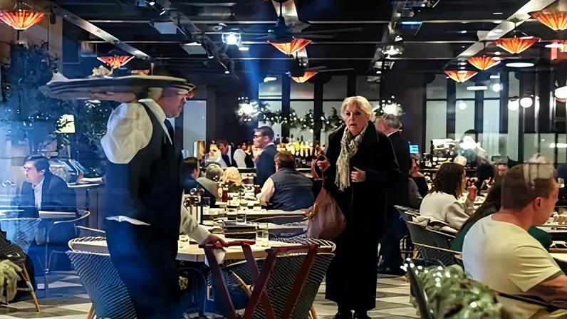 Restaurante na Grand Central Station em Nova York em 18 de dezembro de 2025