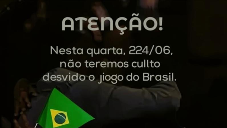 Decisão na Igreja da Praia, em Vitória, busca conciliar a rotina da comunidade com a torcida pela Seleção Brasileira na Copa 2026
