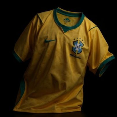 Camisa do Brasil fica em 2º lugar em ranking de mais bonitas da Copa