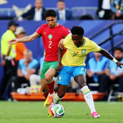 Brasil e Marrocos empatam 1 a 1 na estreia da Copa do Mundo