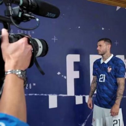 França reúne-se para foto oficial da Copa do Mundo de 2026