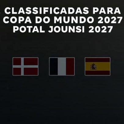 Seleções já classificadas para a Copa do Mundo 2027 no Brasil