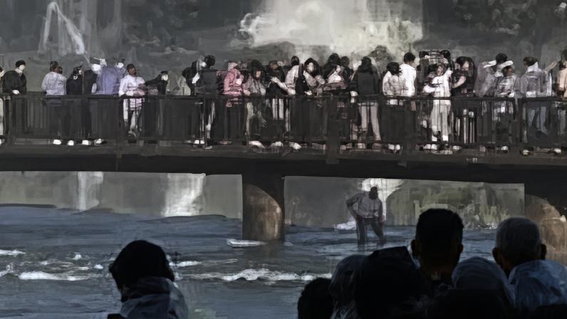 Homem pula grade das Cataratas do Iguaçu para resgatar seu celular que caiu