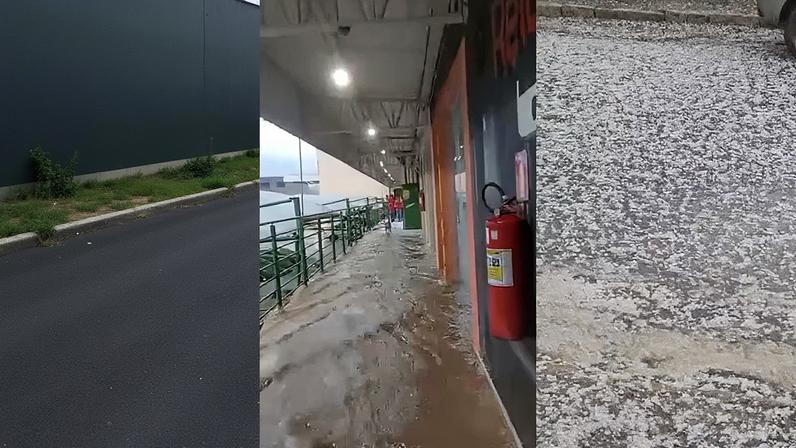 O município registrou ainda pessoas desalojadas e desabrigadas