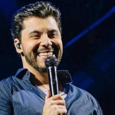 Murilo Huff posa com filho em show em Goiás e faz declaração