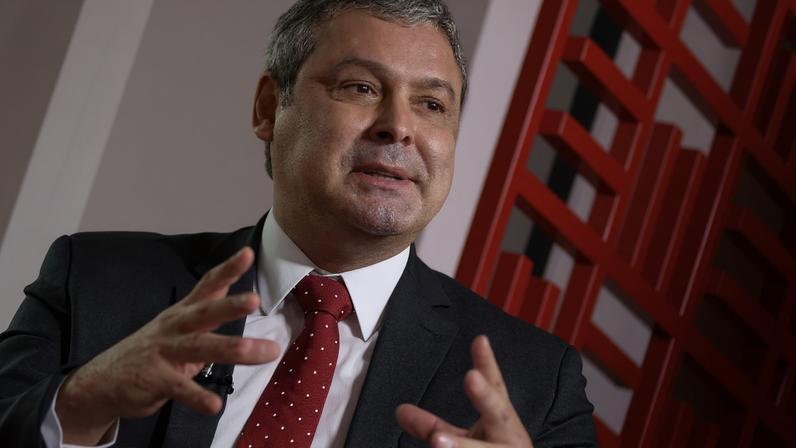 Deputado Lindbergh Farias (PT) é entrevistado pelo colunista Paulo Cappelli no estúdio Metrópoles