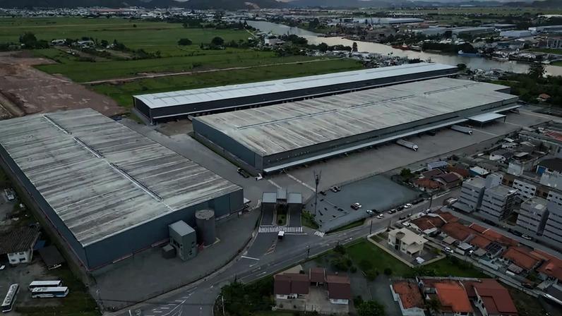 Centro de distribuição da Soprano: nova estrutura faz parte do plano de R$ 150 milhões anunciado pela companhia (Soprano/Divulgação)