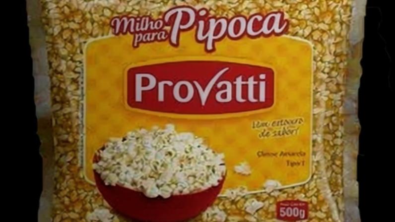 Milho para pipoca da Provatti