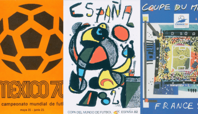 Cartazes da Copa do Mundo unem Miró e o impressionismo
