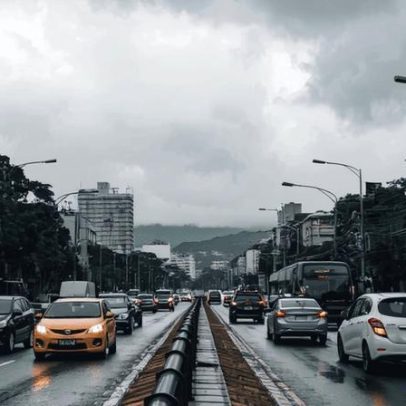Tempo permanece carregado com temperaturas amenas no Rio de Janeiro