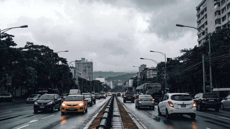 Tempo segue carregado e com temperaturas amenas no Rio de Janeiro.