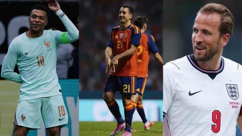 França, Espanha e Inglaterra