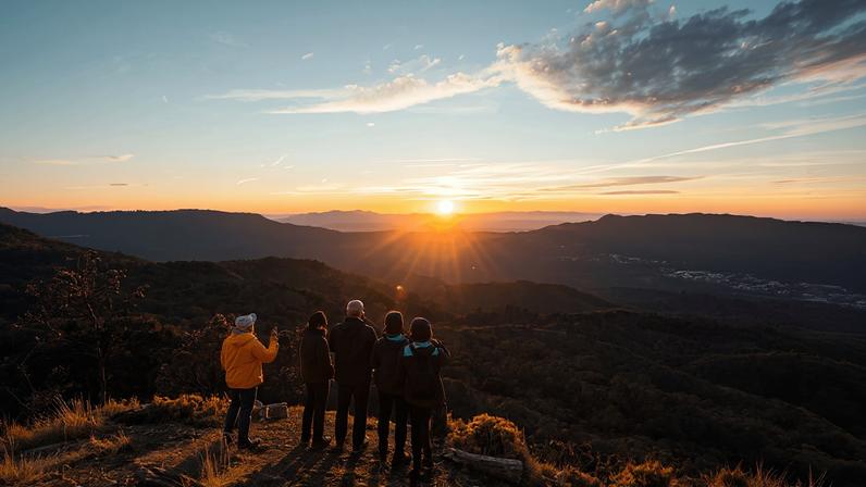 Tempo favorece turismo nas montanhas do Brasil neste feriado.
