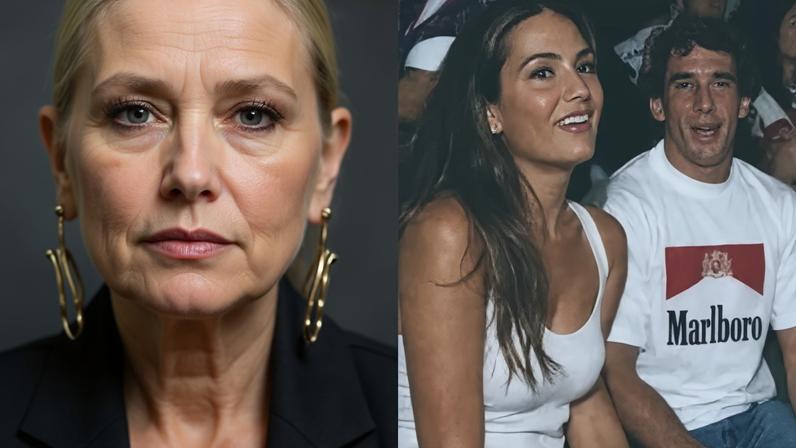 Xuxa comenta foto antiga de Luiza Brunet e Ayrton Senna