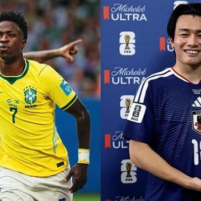 Campanha de Brasil e Japão na fase de grupos da Copa do Mundo