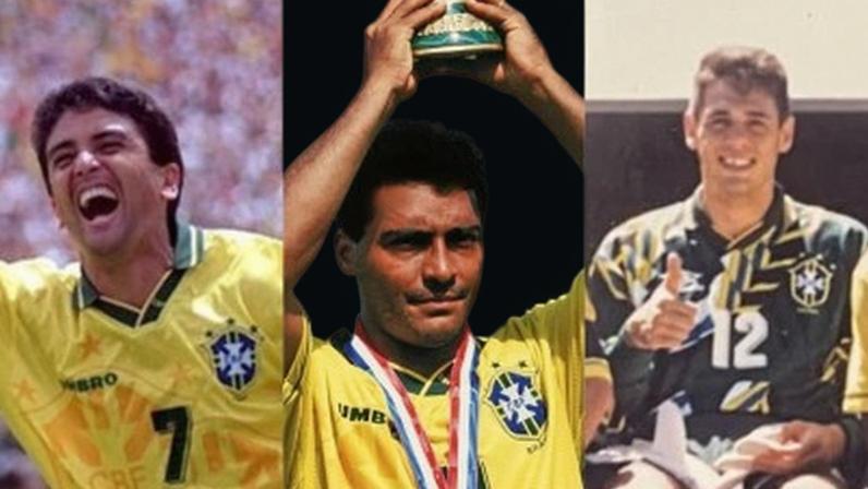 Bebeto (à esq.), Romário (centro) e Darnlei (à direita) são alguns dos nomes da Seleção que entraram na política