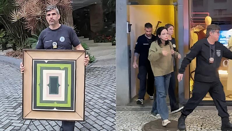 Advogada foi presa e obra de arte foi recuperada nesta quarta-feira (3)