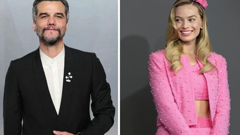 Wagner Moura e Margot Robbie (Getty Images/Reprodução)