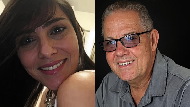 Vanessa Zacarias da Silva, de 44 anos, e Romildo Batista de Lima de 69