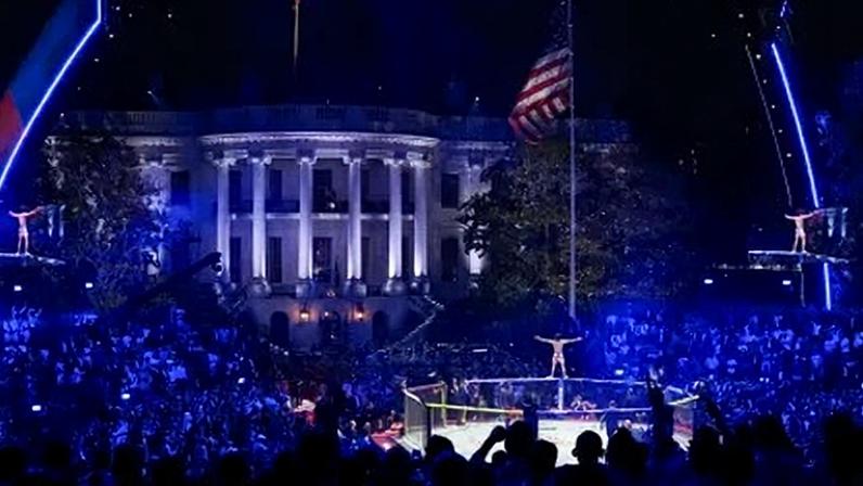 Diego Lopes após vitória no UFC 250 Casa Branca