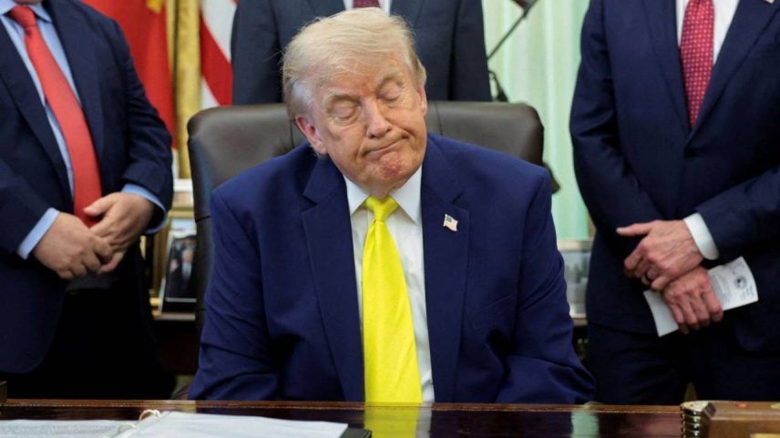 O presidente dos Estados Unidos, Donald Trump, em evento sobre energia no Salão Oval da Casa Branca, em Washington – 04/06/2026 (Foto: REUTERS/Jonathan Ernst)