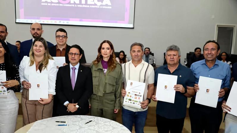 A iniciativa contou com a presença de 57 prefeitos e representantes de prefeituras paraibanas (Foto: Divulgação / Ministério Público da Paraíba)