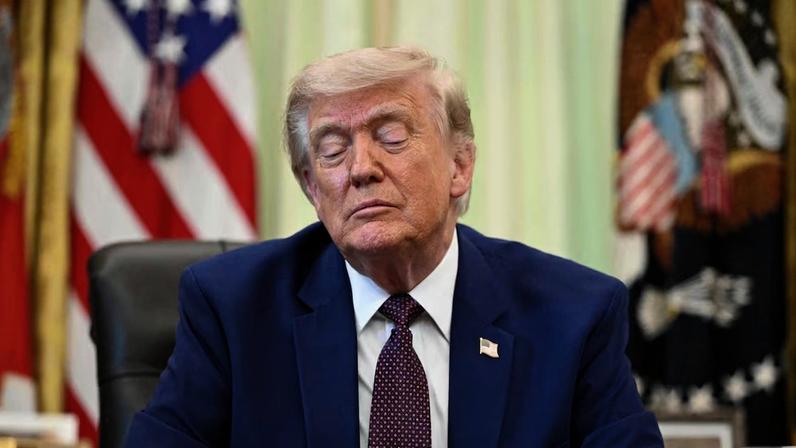 Presidente Donald Trump em conferência de imprensa de 3 de junho de 2026.