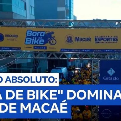 Evento Bora de Bike reúne milhares de ciclistas em Macaé