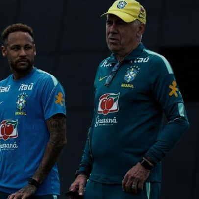Neymar acelera no treino do Brasil sem Alisson