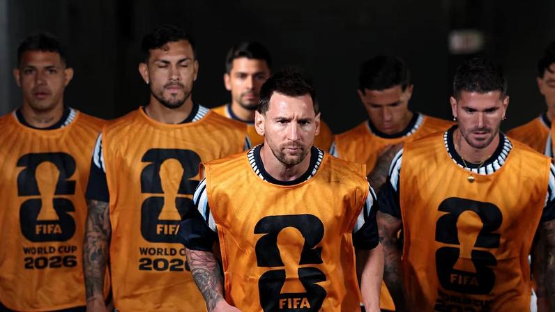 Messi em ação na Copa do Mundo 2026