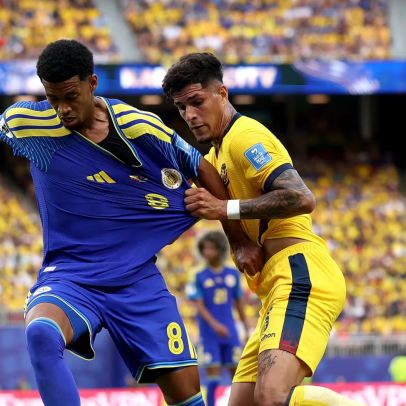 Curaçao resiste ao Equador, segura empate histórico e conquista primeiro ponto em Copas