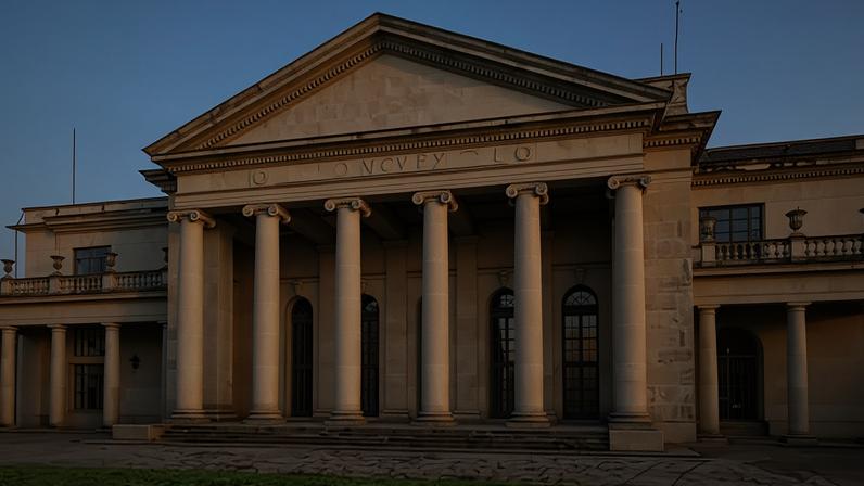 Edifício da Biblioteca - Palácio Itamaraty, no Rio de Janeiro