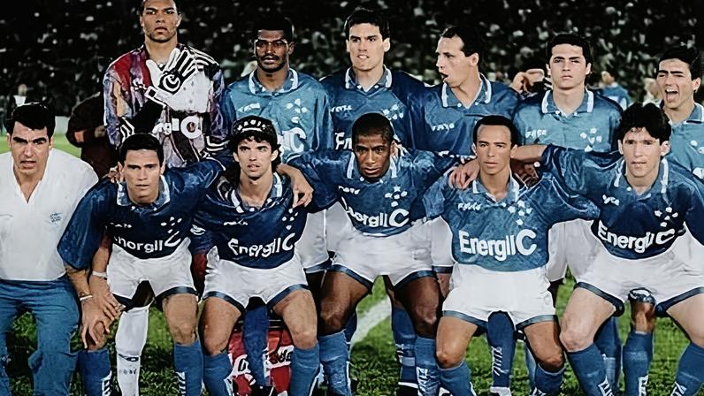 Time histórico do Cruzeiro de 1996 (Foto: Divulgação Cruzeiro)
