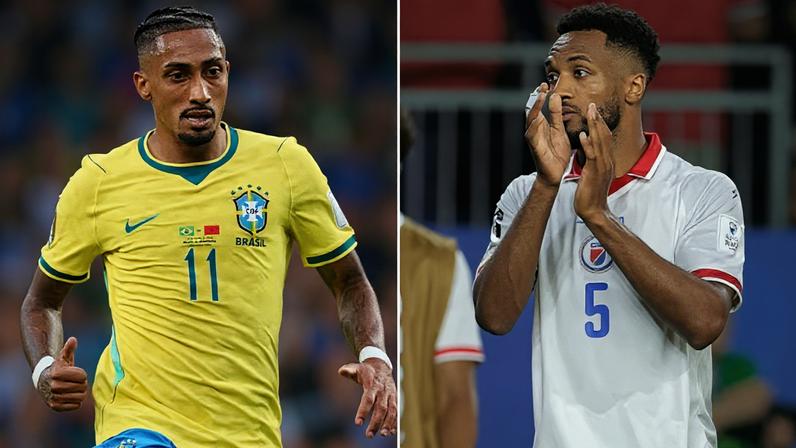 Raphinha e Delcroix duelam pela 2ª rodada fase de grupos da Copa do Mundo nesta sexta (19)