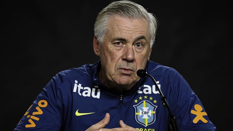 Carlo Ancelotti é um dos técnicos estreantes na Copa do Mundo de 2026