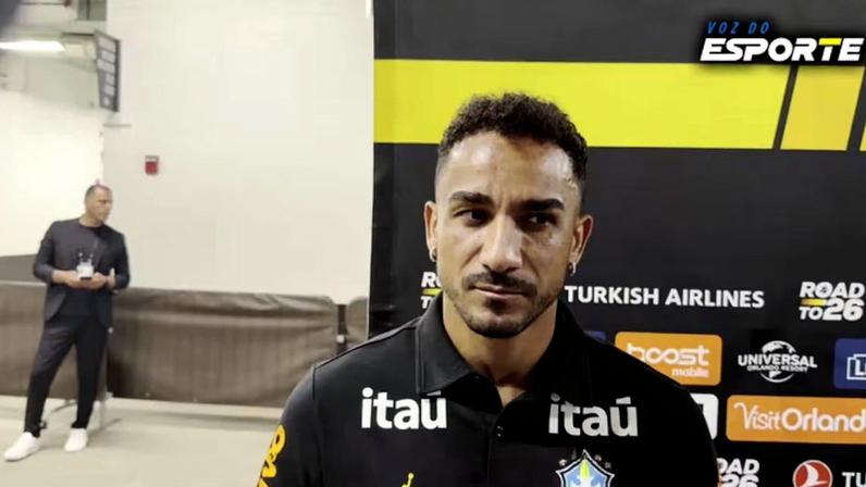 Danilo diz que entrada dele muda característica da Seleção