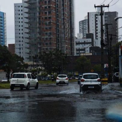 Inmet renova alerta de chuvas para João Pessoa até este domingo (28)
