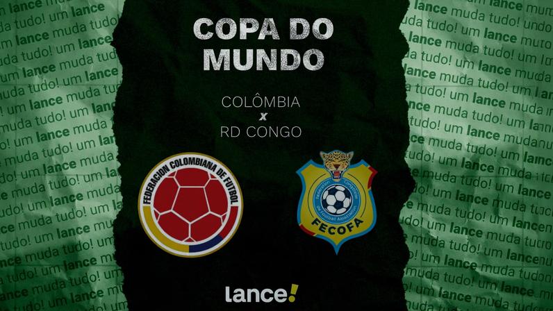 Colômbia x RD Congo: onde assistir ao jogo da Copa do Mundo