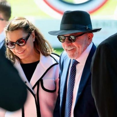Lula chega à cúpula do G-7 e conversa com presidente da Suíça
