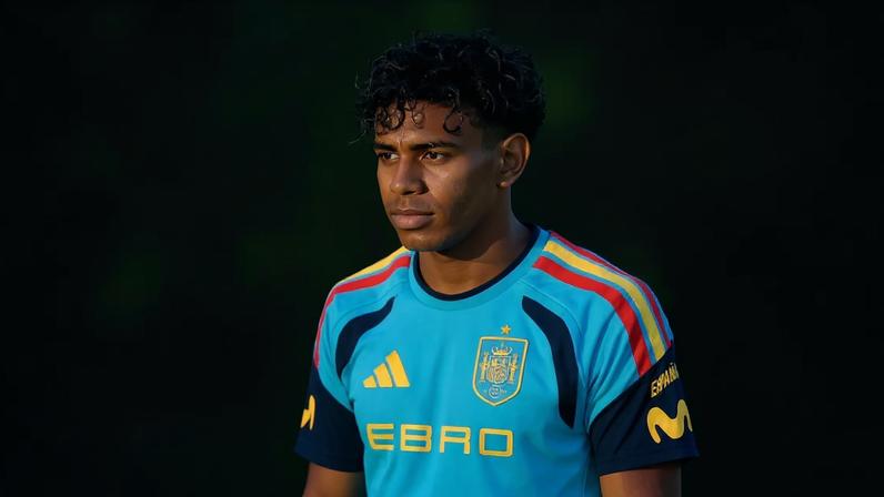 Yamal disse que o brasileiro Neymar é o seu ídolo no futebol. Foto: Florencia Tan Jun/AFP