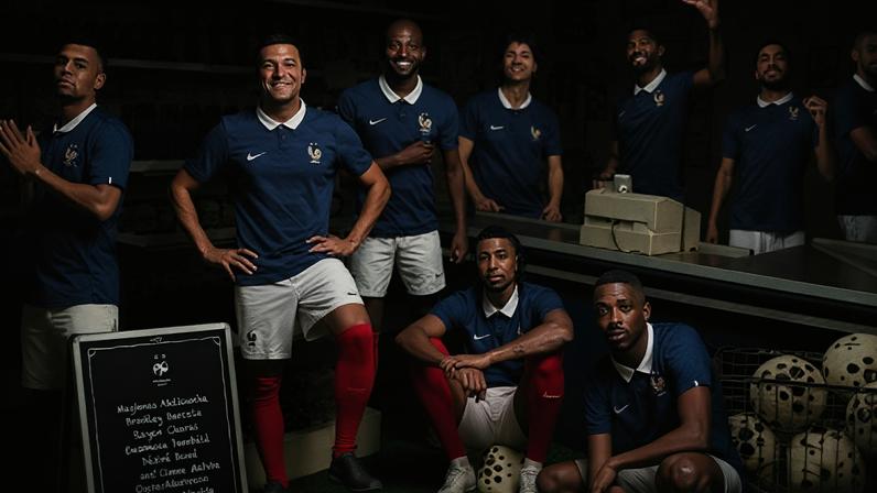 Vídeo da França para promover os convocados para Copa de 2026