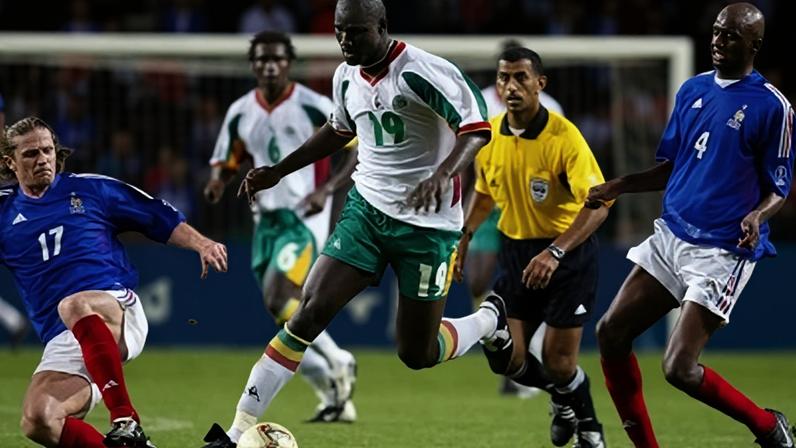 Vitória de Senegal sobre a França na Copa do Mundo de 2002