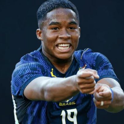 Endrick deixa reserva do Real Madrid para disputar titular na estreia da Copa