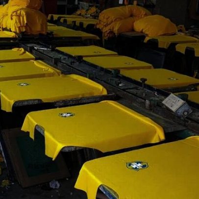 Mercado de camisas falsas da seleção brasileira ignora a lei