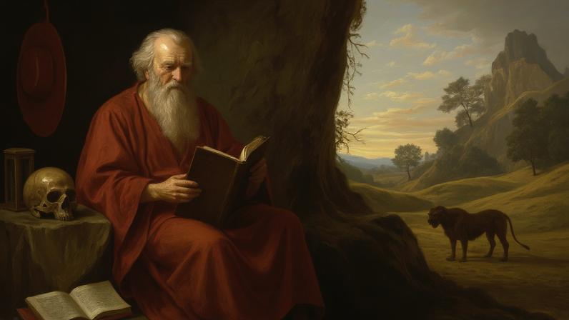St Jerome in the Desert by David Teniers The Younger