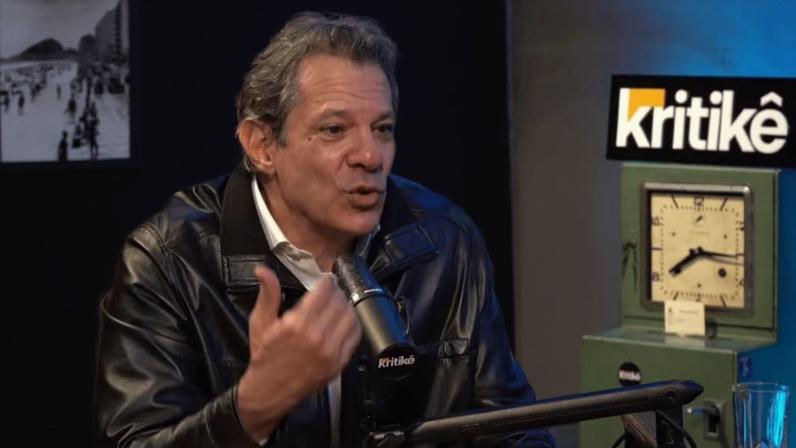 Fernando Haddad em entrevista ao Kritikê Podcast