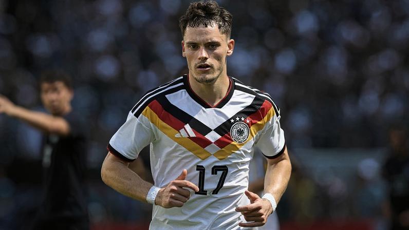 Florian Wirtz: um dos principais destaques da Seleção da Alemanha