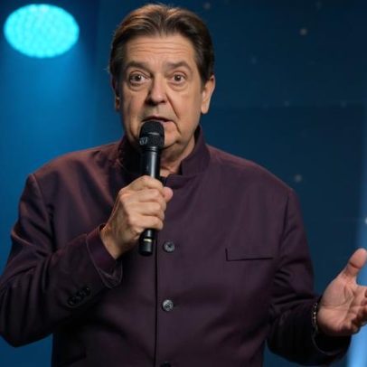 Faustão faz rara aparição e celebra aniversário da esposa