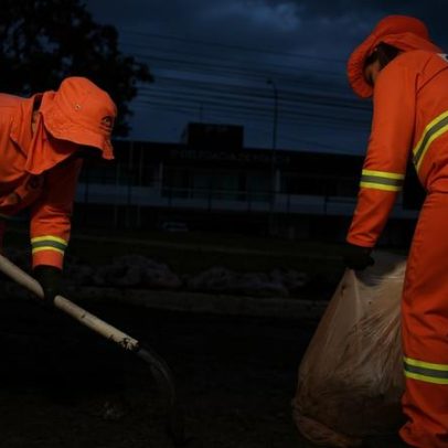 Garis do DF entram em greve nacional; coleta de lixo é afetada